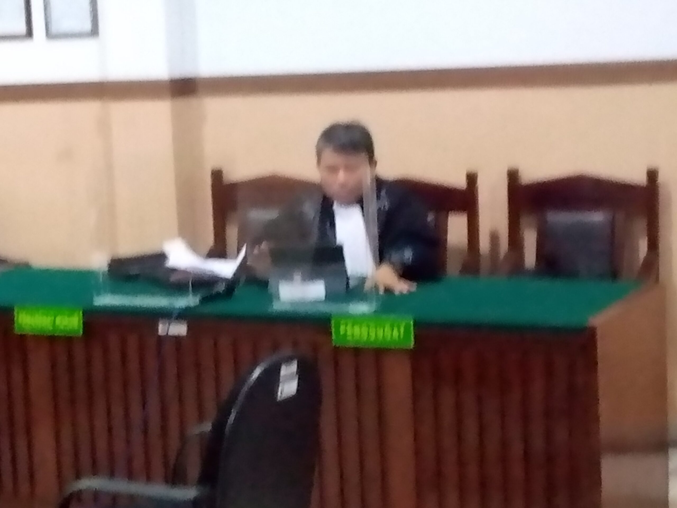 Kuasa hukum RENA, NR Icang n, SH mengajukan nota keberatan