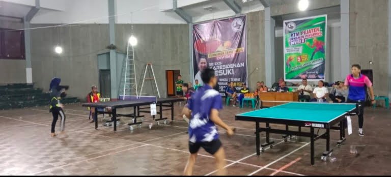 Petenis Meja Jember Dominasi Kejuaraan Tenis Meja se Karesidenan Besuki di Bondowoso