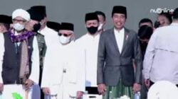 Presiden Joko Widodo dan Wakil Presiden Kyai H Ma'ruf Amin Kompak Hadiri Resepsi 1 Abad NU dan Menyanyikan Lagu Ya Lal Wathon