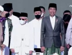 Presiden Joko Widodo dan Wakil Presiden Kyai H Ma’ruf Amin Kompak Hadiri Resepsi 1 Abad NU dan Menyanyikan Lagu Ya Lal Wathon