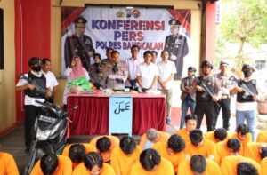 Diawal tahun 2023, Polres Bangkalan berhasil ungkap 37 kasus dan 44 tersangka Diawal tahun 2023, Polres Bangkalan berhasil ungkap 37 kasus dan 44 tersangka