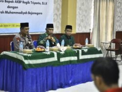 Kapolres Bojonegoro Silaturahmi ke PD Muhammadiyah Perkuat Harkamtibmas