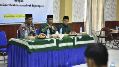 Kapolres Bojonegoro Silaturahmi ke PD Muhammadiyah Perkuat Harkamtibmas