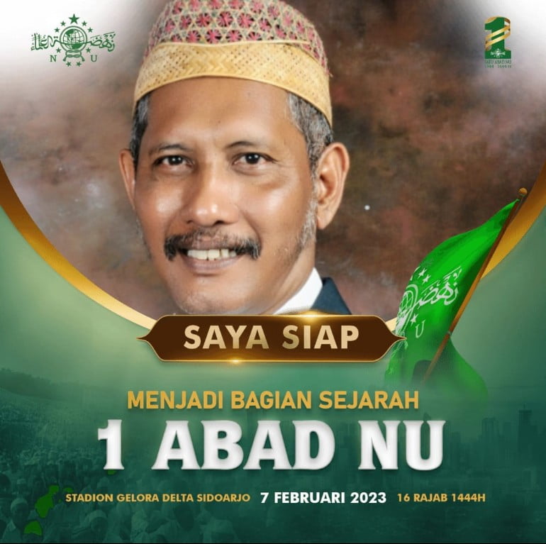 H.Abrari SH.MH. Ketua LWP-NU Bondowoso, Ajak Pengurus Ngamrih Barokah Ikuti Peringatan NU Satu Abad DiSidoarjo 7 Februari 2023