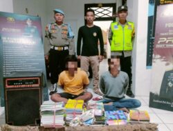 Polisi Berhasil Amankan Dua Tersangka Pencurian Barang Inventaris TK PKK Pandeam di Probolinggo