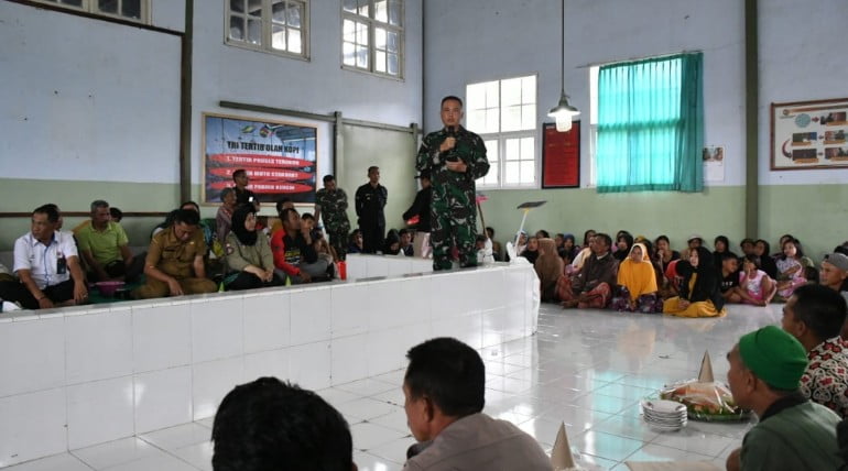 Dandim 0822 Bondowoso: "Karya Bhakti Penanganan Bencana Alam Banjir Ijen Resmi Di Tutup"