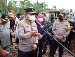 Forkopimda Jatim Tinjau Lokasi Ledakan Petasan di Blitar