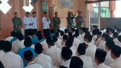 Serka Mulyadi Sosialisasikan Rekrutmen Prajurit TNI AD Jalur Santri