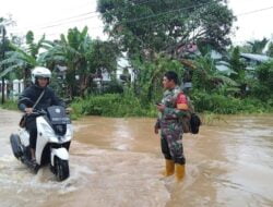 Antisipasi Banjir Meluas, Dandim 1002/HST Perintahkan Babinsa Monitoring Desa Binaan