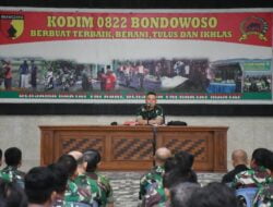 Dandim 0822 Bondowoso, “Jam Komandan Merupakan Salah Satu Pemberian Informasi”