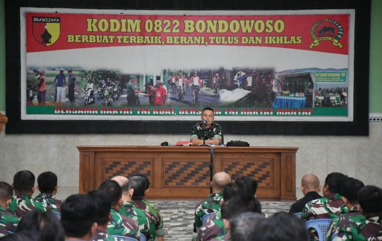 Dandim 0822 Bondowoso, "Jam Komandan Merupakan Salah Satu Pemberian Informasi"