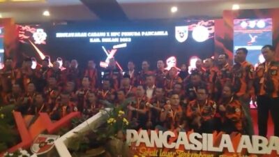 H.Apuk Idris di MusCab MPC Pemuda Pancasila Kabupaten Bekasi Terpilih Kembali Menjadi Ketua MPC Pemuda Pancasila