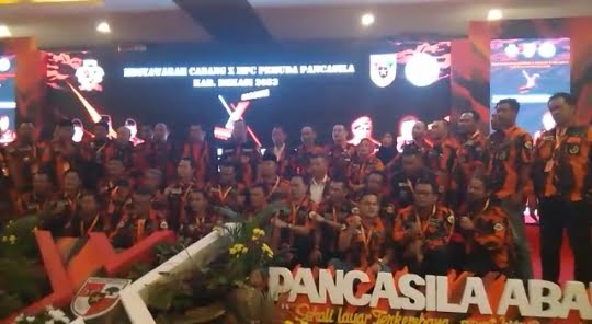 H.Apuk Idris di MusCab MPC Pemuda Pancasila Kabupaten Bekasi Terpilih Kembali Menjadi Ketua MPC Pemuda Pancasila