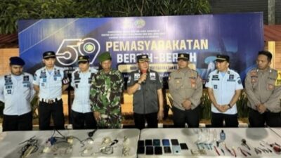 Memperingati Masa Bakti Pemasyarakatan Di Lapas ll Cikarang Bekasi Warga Binaan Di Sterilkan