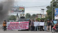 Forum Mahasiswa Wawonii Mendesak Polda Sultra Untuk Memberhentikan Aktivitas Tambang di Kabupaten Konawe Kepulauan