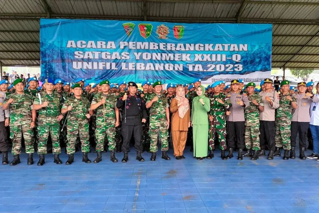 Duta Bangsa Membawa Nama Bangsa,Yonif M 320 Kostrad Tergabung Satgas Yonmek XXIII-Q Unifil Lebanon TA 2023