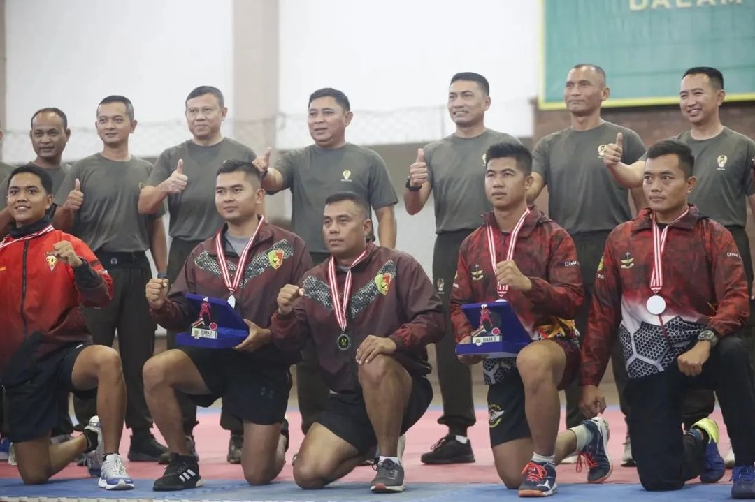 Satu Tahun Jelang Pensiun Tetap Semangat, Prajurit Yonzipur 9 Kostrad Raih Prestasi