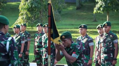 Berjuang Mewakili Satuan, Atlet Ton Tangkas Divif 2 Kostrad Dilepas Dengan Tradisi