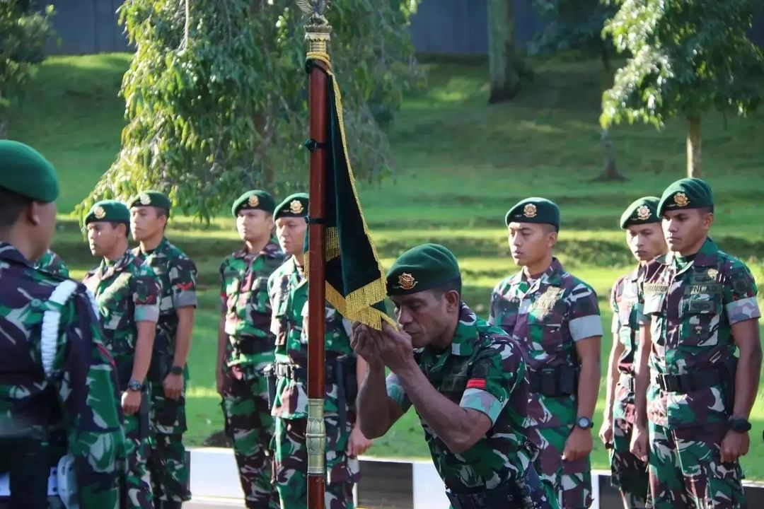 Berjuang Mewakili Satuan, Atlet Ton Tangkas Divif 2 Kostrad Dilepas Dengan Tradisi