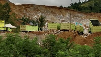 Diduga Ilegal, Tambang Galian C Kabupaten Konawe Desa Unggulino Kecamatan Puriala, Konsorsium Mahasiswa Merdeka akan laporkan PT Restu Bumi Mineral di Polda Sultra.