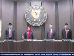 Sidang Kedua Pemeriksaan Dugaan Pelanggaran KEPP dengan Teradu KPU Kota Jakarta Barat oleh DKPP