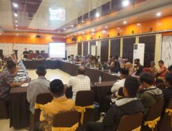 Rapat Dengar Pendapat Pihak DPRD Kabupaten Konawe Kepulauan Dan Tim Pansus DPRD Konkep Beserta Di Libatkan Beberapa Mayarakat Penggugat.
