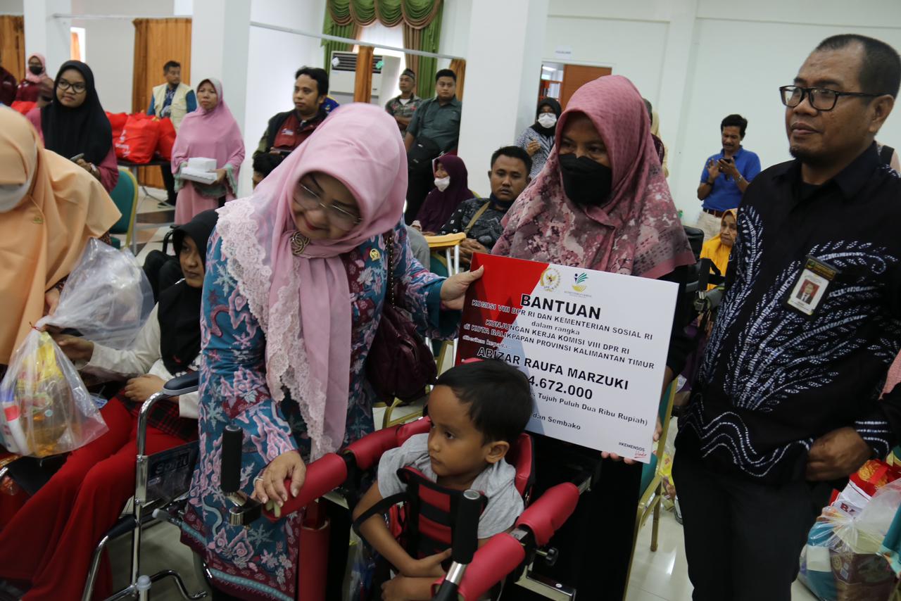 Mensos RI Gerak Cepat Bantu Anak Derita Cerebral Palsy di Kota Balikpapan 