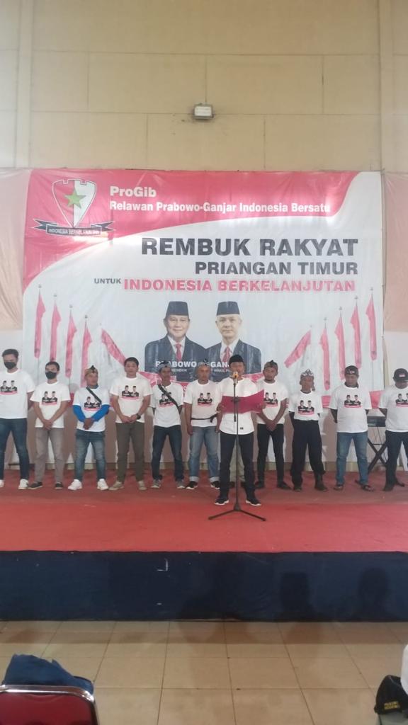 Dukung Prabowo-Ganjar Jadi Capres dan Cawapres, ProGib: Pemimpin Anti-Politik Identitas