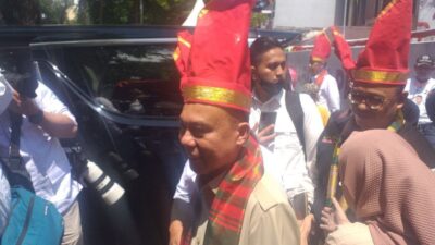 Peresmian Kantor Badan Pemenangan Presiden Prabowo Subianto Provinsi Sul-Sel di Kota Makassar