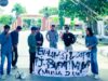Forum Komunikasi Pemuda Pelajar Pemerhati Demokrasi Sulawesi Tenggara FORKOM – P3D SULTRA Melakukan Aksi Demonstrasi Di Kantor Gubernur Sulawesi Tenggara.