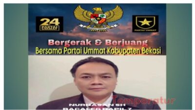 Setelah Selesai Rapat Konsolidasi Partai UMMAT DPD Kabupaten Bekasi Nurhasan SH Mantap Daftar Sebagai Caleg Dapil 7