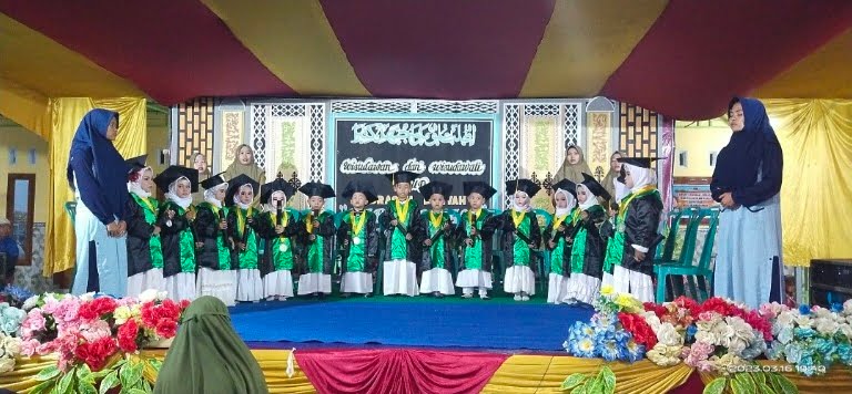 KB Babussalam Kembali Gelar Wisuda ditahun 2023, Murid Tampilkan Ragam Kegiatan