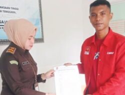 EK-LMND Kendari Laporkan Dugaan Korupsi Dalam Rencana Tata Ruang Wilayah Kabupaten Konawe Kepulauan, Di Kejati Sultra.