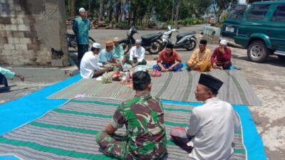 Babinsa Posramil 0822/15 Ijen Hadiri Selamatan Masyarakat Sempol