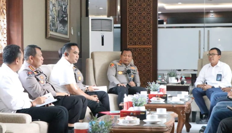 Polda Jatim Bersama PT Pertamina Siap Menjaga Stabilitas Kamtibmas di Jawa Timur