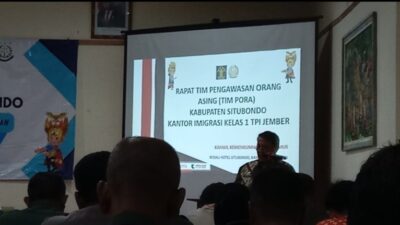 Imigrasi Jember Rapat Tim Pora di Situbondo