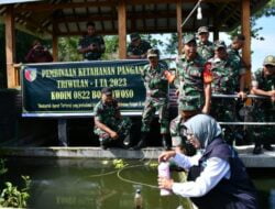 Jaga Ketahanan Pangan Kodim 0822 Bondowoso Budidaya Ikan Patin