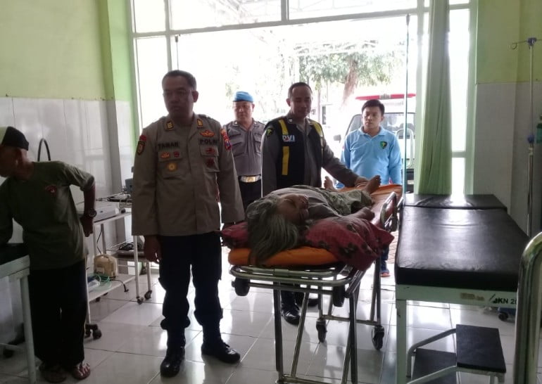 Gerak Cepat Polsek Grujugan Bantu Warga yang Terkena Serangan Jantung