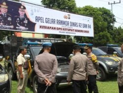 Polres Bondowoso Gelar Apel Kesiapan Ops Ketupat 2023