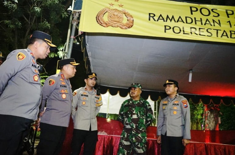 Polrestabes Surabaya Maksimalkan 8 Pos Pantau Bulan Ramadhan