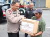 Berkah Ramadhan, Polres Blitar Distribusikan Bansos Kepada Masyarakat