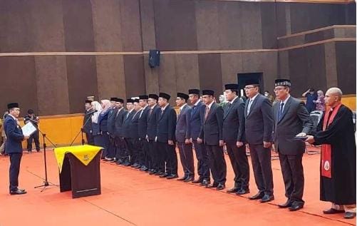 Puluhan Pejabat Eselon ll Di Lantik Dan Ambil Sumpah Jabatan Oleh Pj Bupati Dani Ramdan