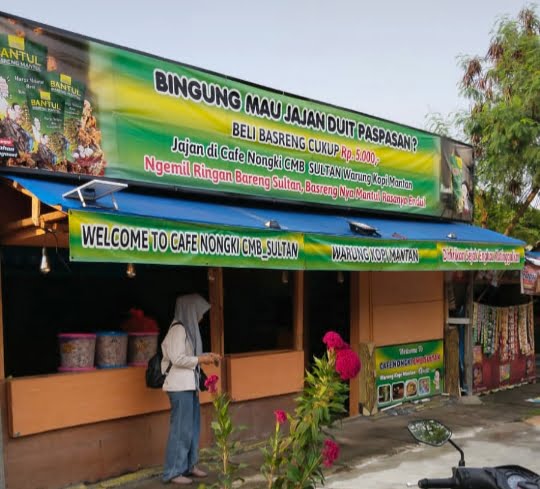 Virall !!!… Tempat Santai Warung Kopi Mantan di Kawasan GOR Wibawamukti Cikarang