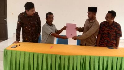 Antisipasi Kekeliruan Data Menuju Pemilu 2024, PPS Desa Wungkolo Gelar Rapat Pleno