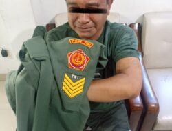 Serda Ayupti Babinsa Jati Luhur amankan TNI Gadungan