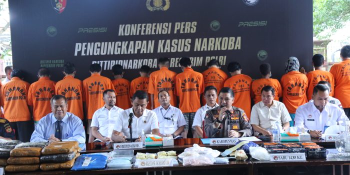 Kirim Dari Batam Tujuan Depok, Mabes Polri Bongkar Jaringan Narkoba Nasional-Internasional