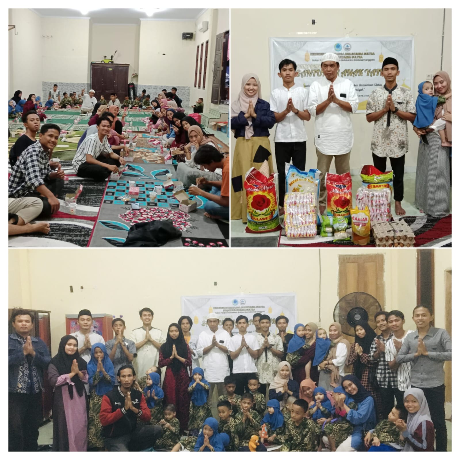 Warnai Bulan suci Ramadhan, IPMAH Bulukumba Sultra Gelar Buka puasa Bersama dan Santunan Anak Yatim