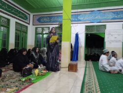 Kepala Desa Cempaka Hadiri Malam Nuzulul Qur’an di Masjid Miftahul Jannah Sungkai Jaya Lampung Utara