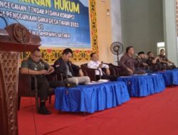 Guna Untuk Mencegah Tindak Pidana Korupsi Dalam Pengelolaan Dana Desa Oleh Kepala Desa,Maka Kejaksaan Negeri Lampung Utara Laksanakan Kegiatan Penerangan Hukum