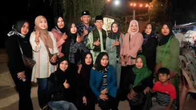 Amsakar Achmad Sambangi Markas Relawan SABAR sekaligus Ramah tamah Anak Yatim Piatu